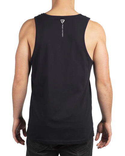 Men's About Face Black Tank