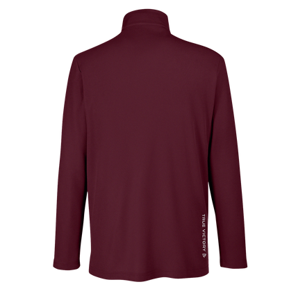 Men's True Victory Maroon Quarter Zip