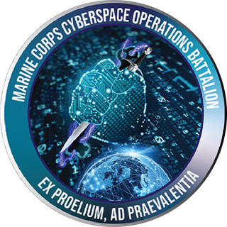 Marine Corps Cyberspace Battalion logo