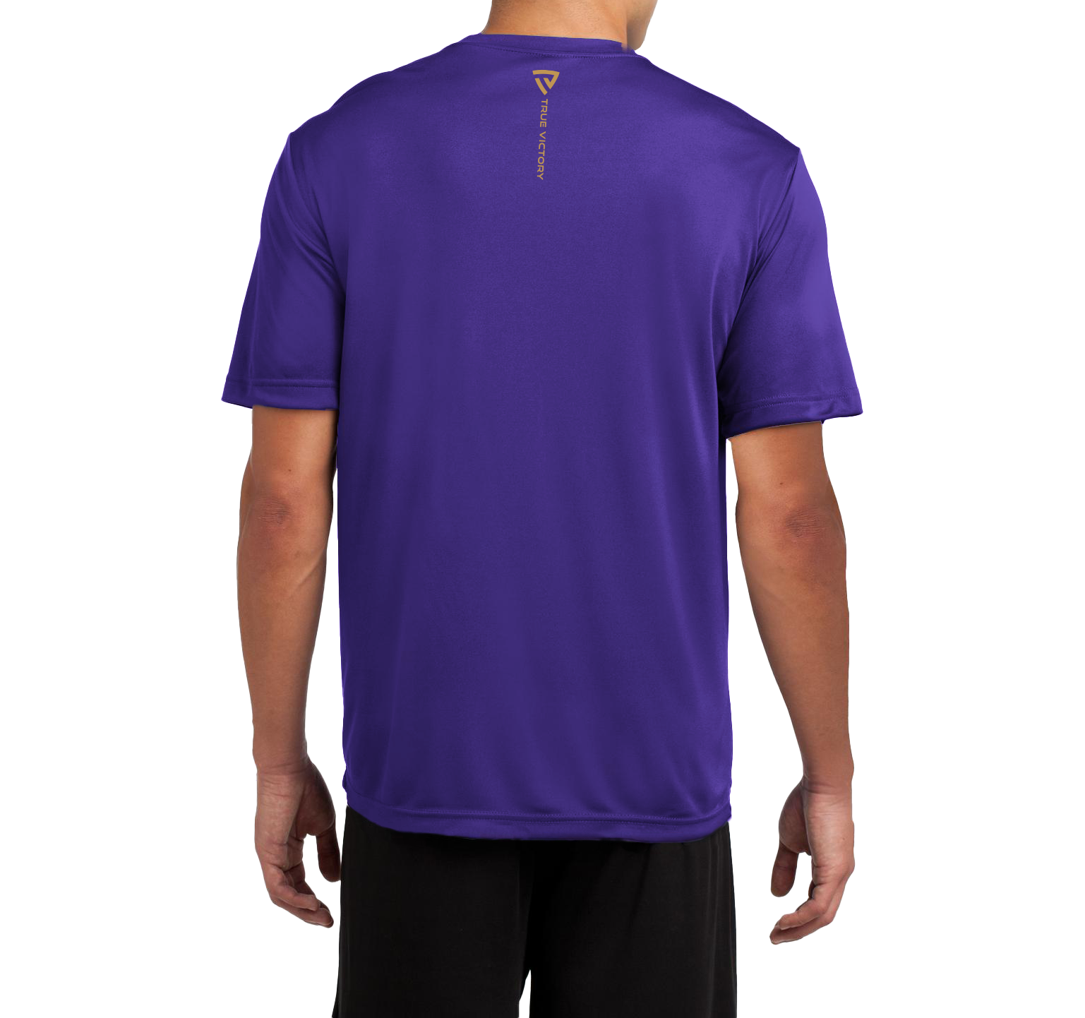 Men's Victorious Purple True-Dri™ Performance Tee