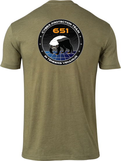 MCCOB 651st Military Green Tee