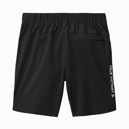 Victorious 7 Black Performance Shorts