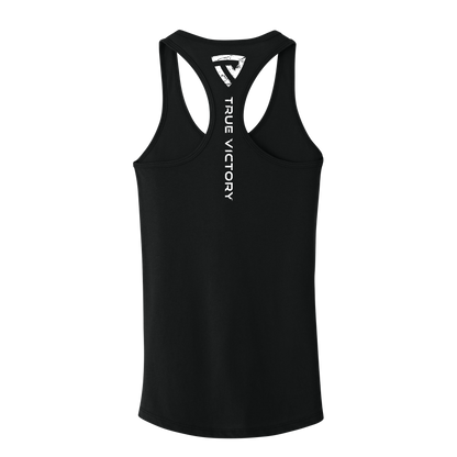 Women's 75 SFS Black Racerback Tank