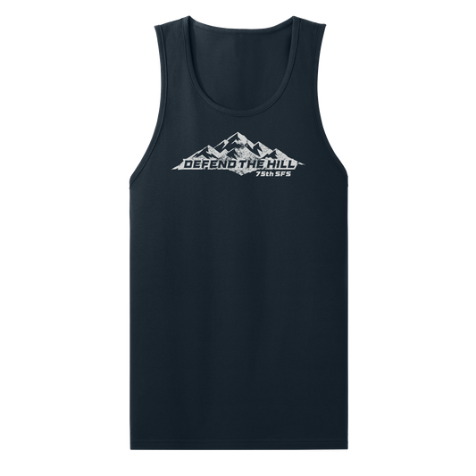 Men's 75 SFS Navy Tank