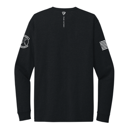 75 SFS Black Long Sleeve Tee