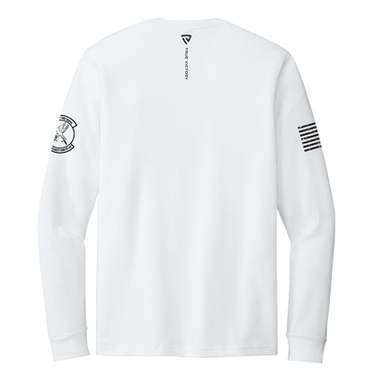 75 SFS White Long Sleeve Tee