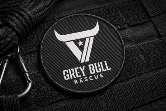 Grey Bull Rescue Patch