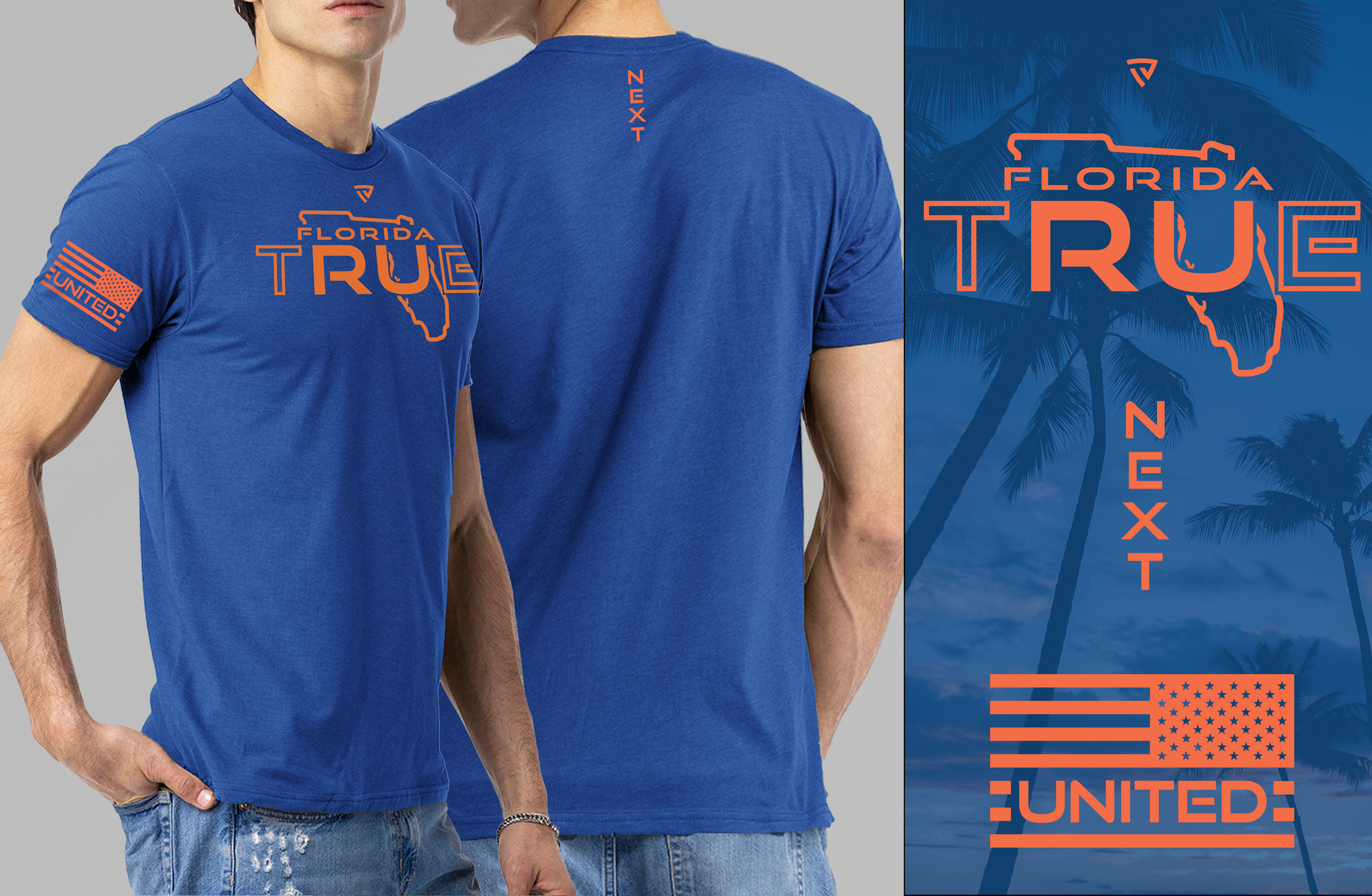 Men's RU TRUE Florida x Gator Tee