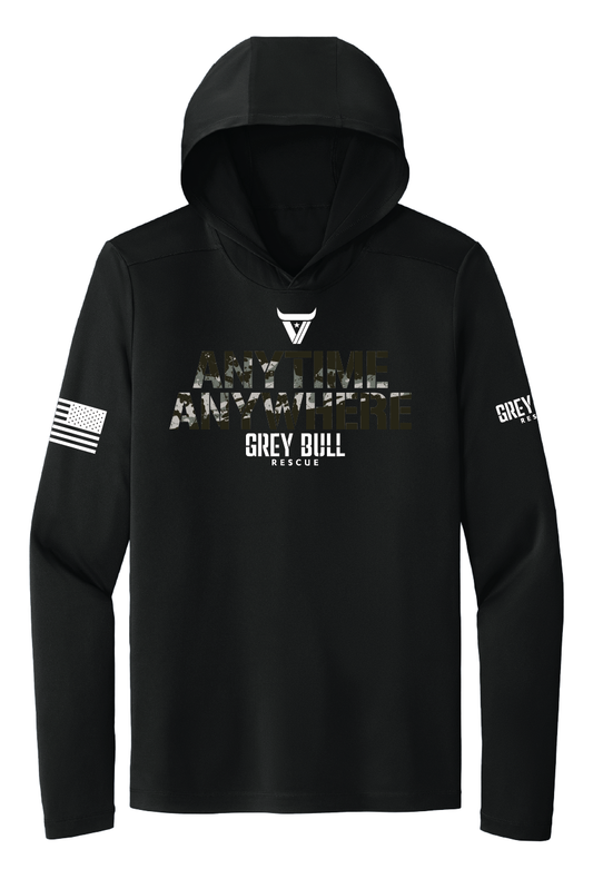 Grey Bull Rescue Anytime Long Sleeve Fishing Tee