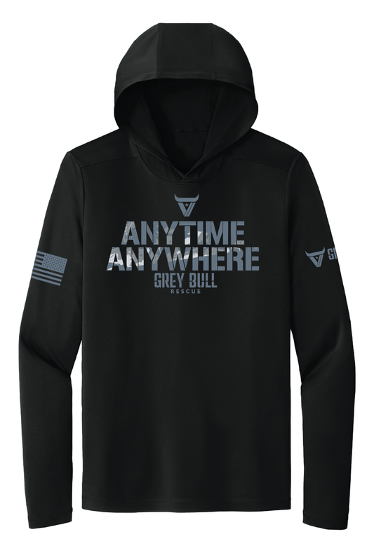 Grey Bull Rescue Anytime Long Sleeve Fishing Tee