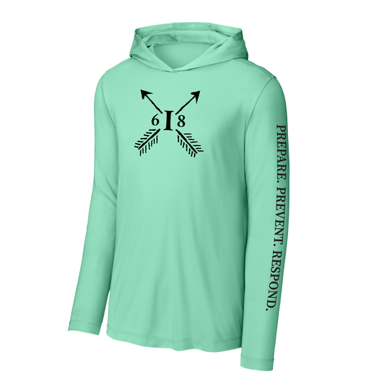 I68 Crossed Arrows Pastel Sun Shirt