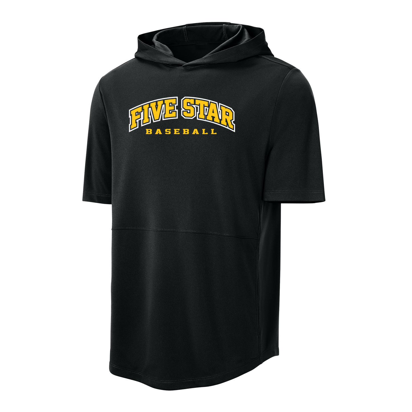 Five Star Baseball Short Sleeve Hoodie