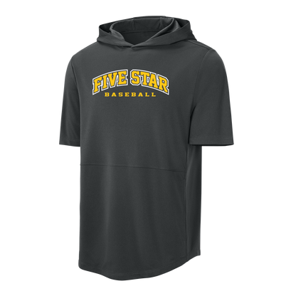 Five Star Baseball Short Sleeve Hoodie