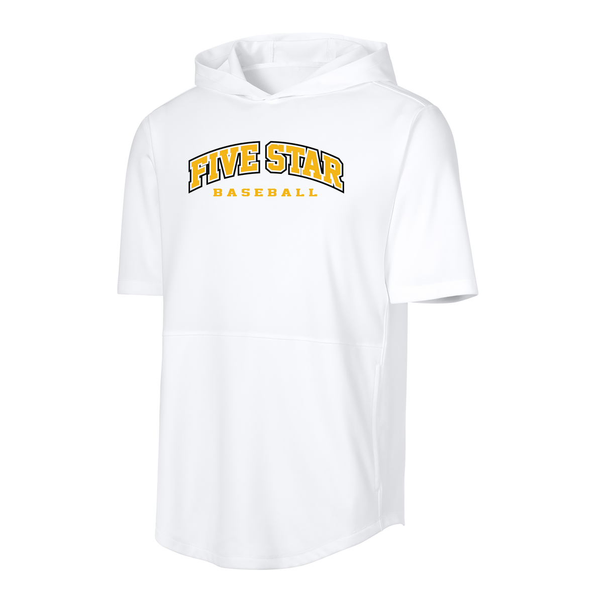 Five Star Baseball Short Sleeve Hoodie