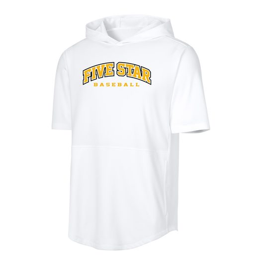 Five Star Baseball Short Sleeve Hoodie
