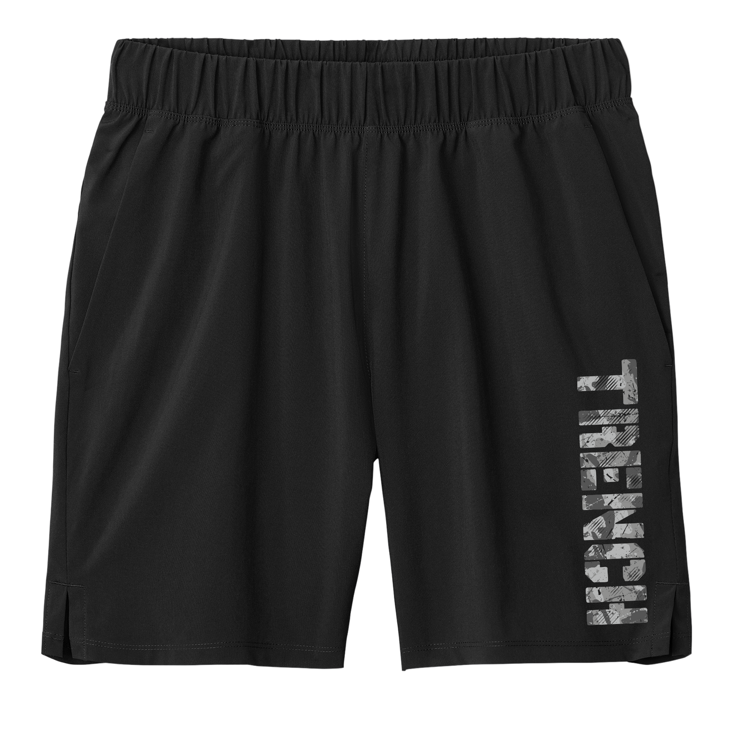 Trench Black Camo Shorts