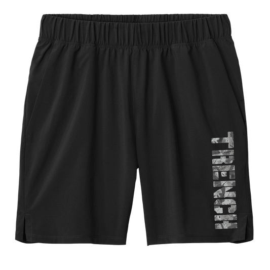 Trench Black Camo Shorts