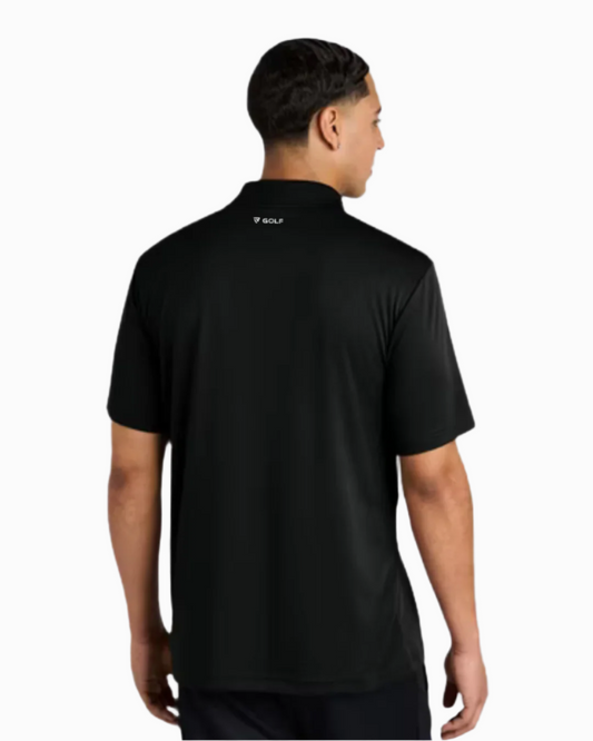 The Fairway Black Golf Polo