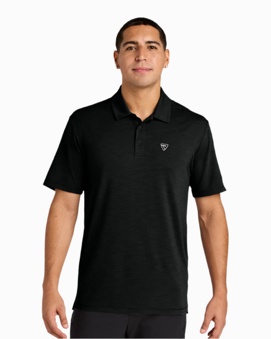 The Fairway Black Golf Polo
