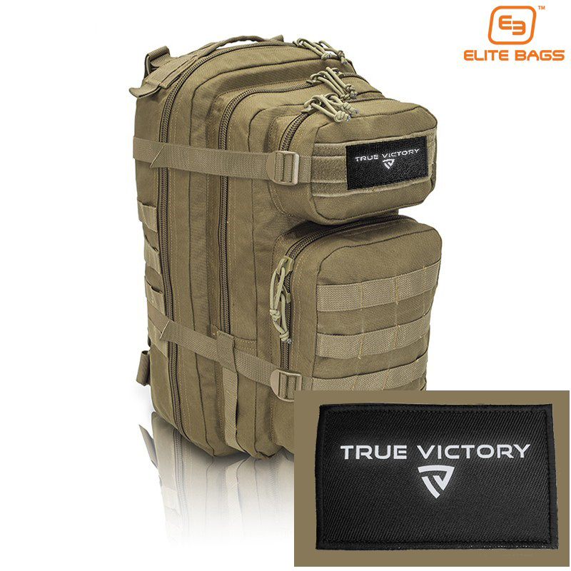 True Victory Elite Tactical Coyote Brown Backpack