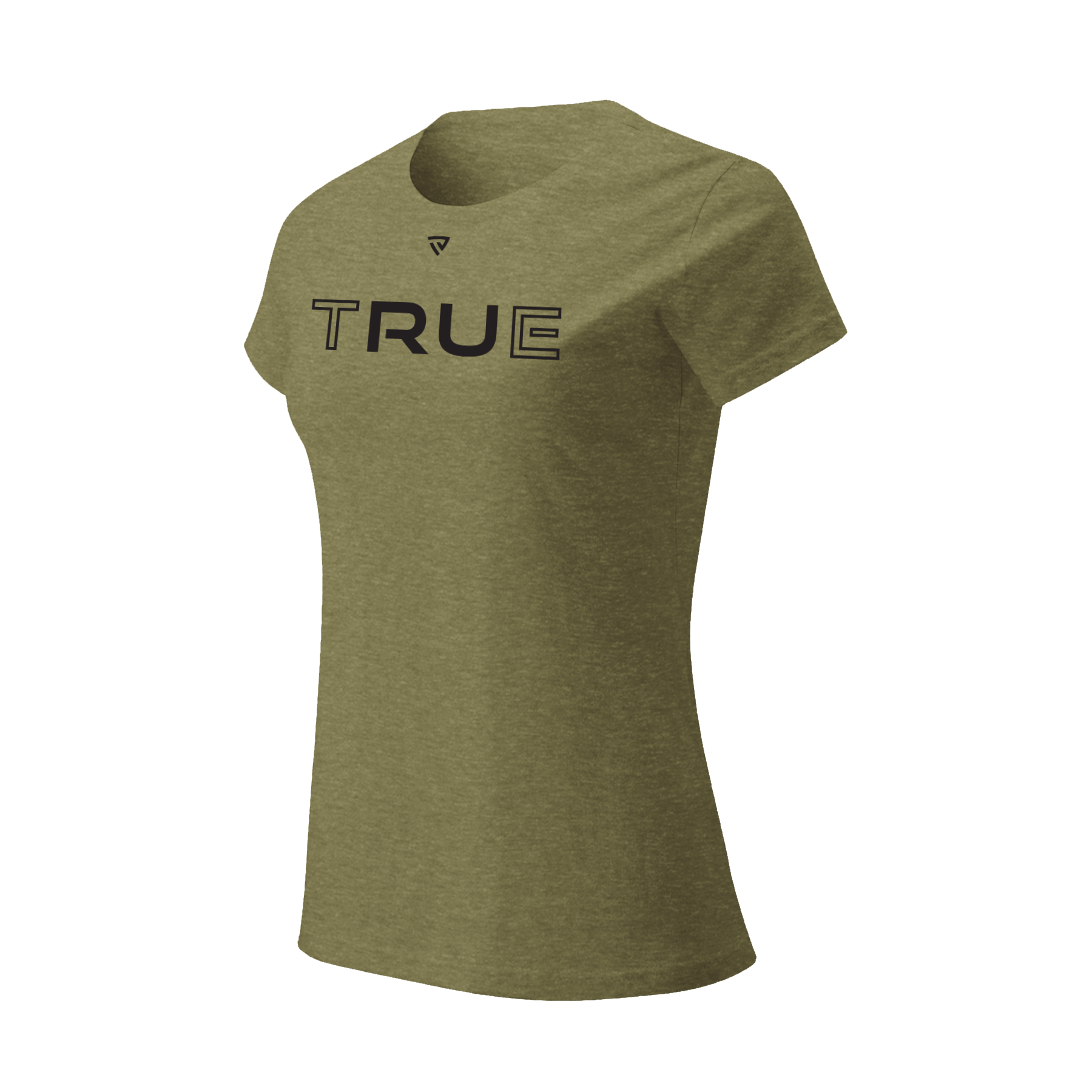 Women's RU TRUE Military Green x Gator Tee