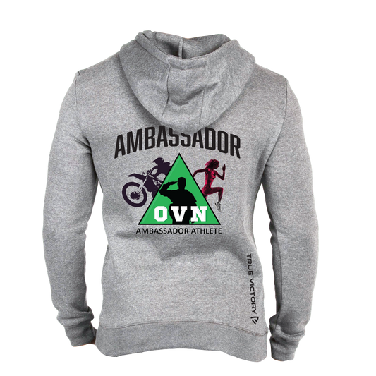 OVN Athlete Heather Gray Hoodie