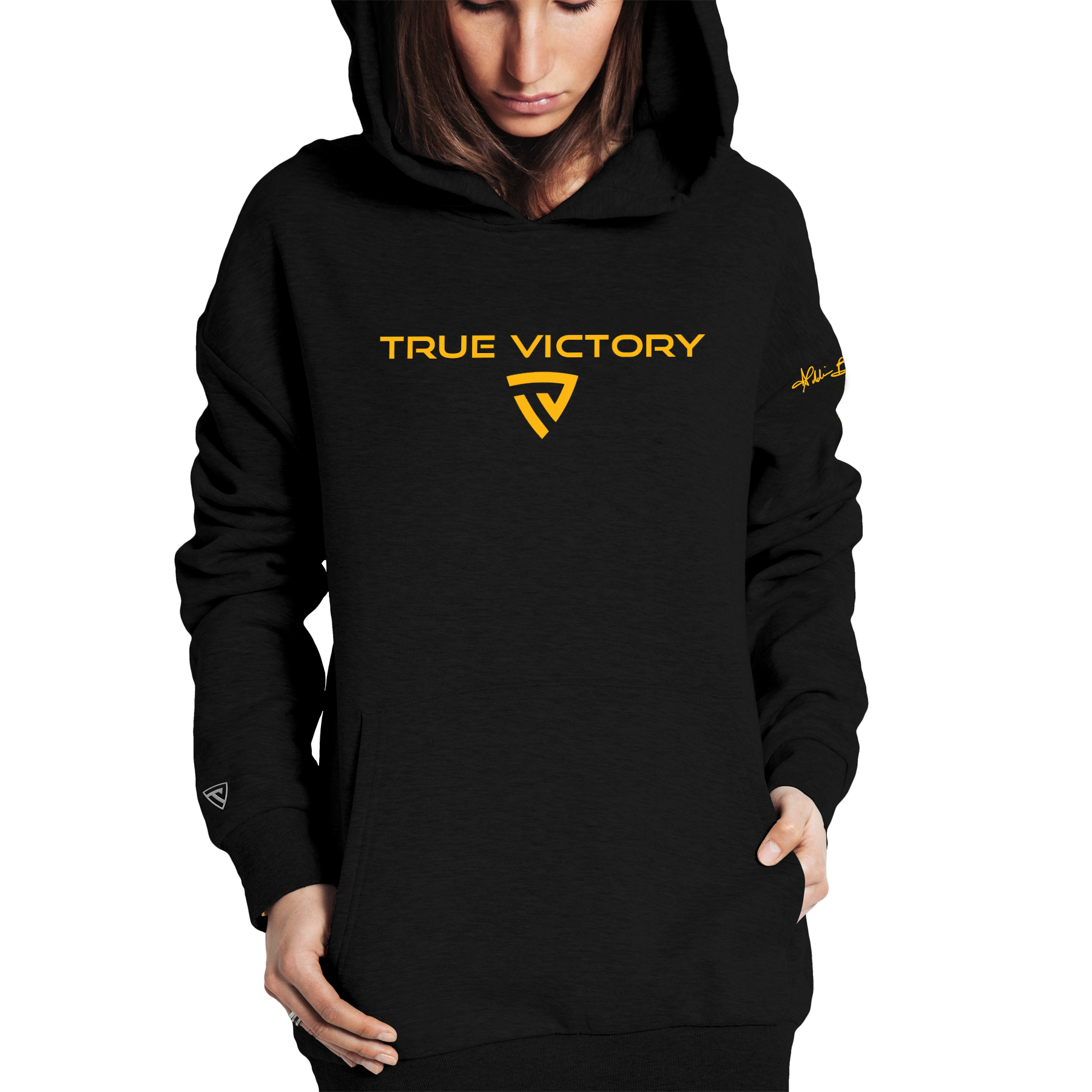 Women's Victorious Addison Barnard Signature Series Black Hoodie