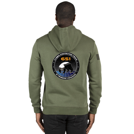 MCCOB 651st Military Green Hoodie