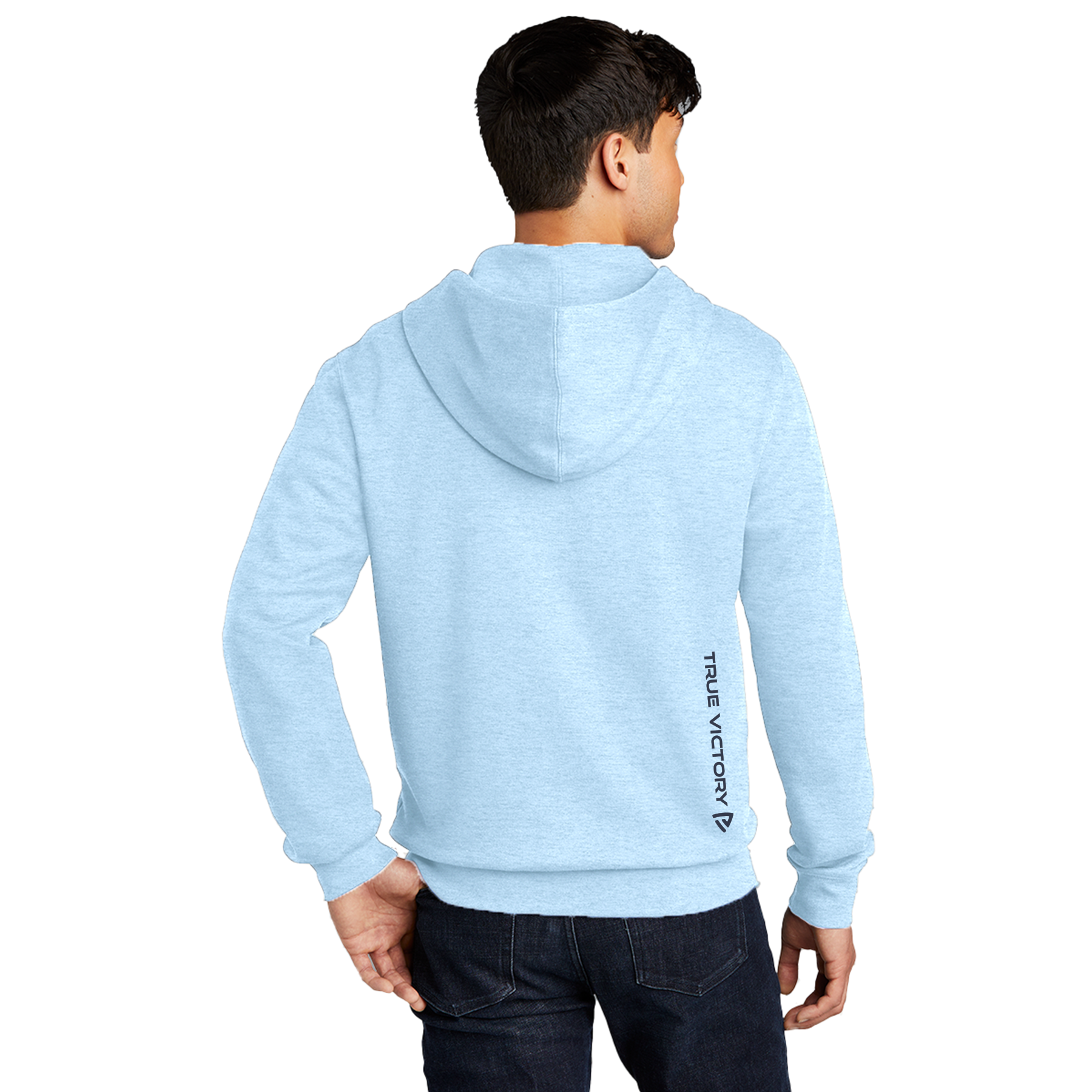 RU True Carolina Blue Full Zip Hoodie