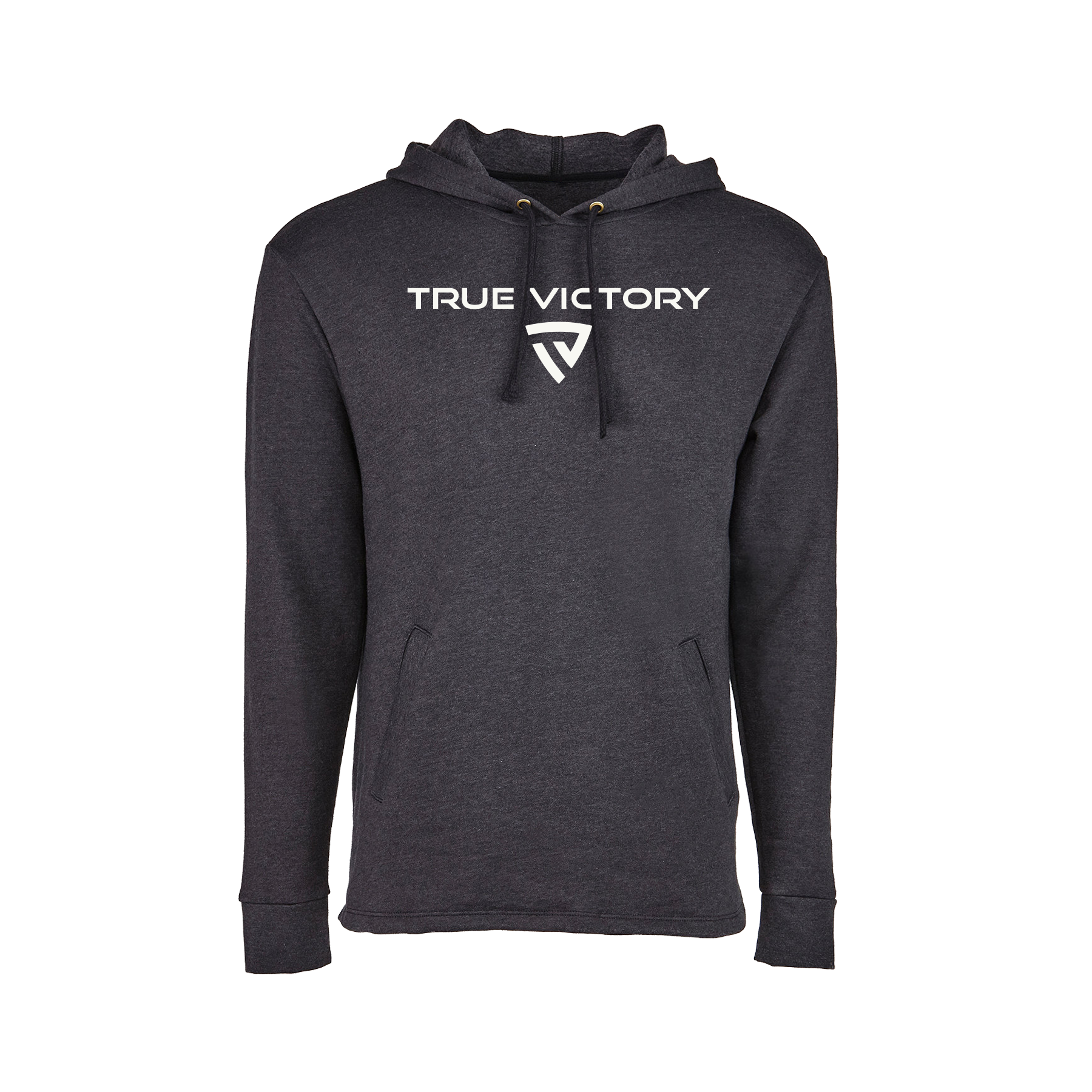 Victorious Black Heathered Hoodie