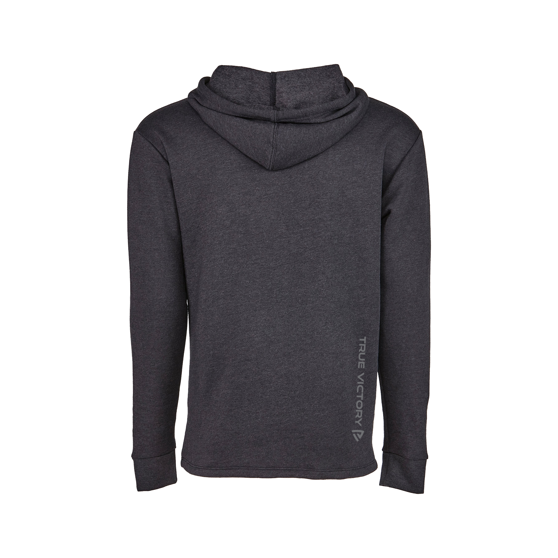 Victorious Black Heathered Hoodie