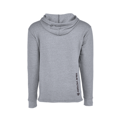 Victorious Dark Heather Gray Heathered Hoodie