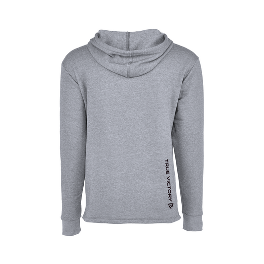 Victorious Dark Heather Gray Heathered Hoodie