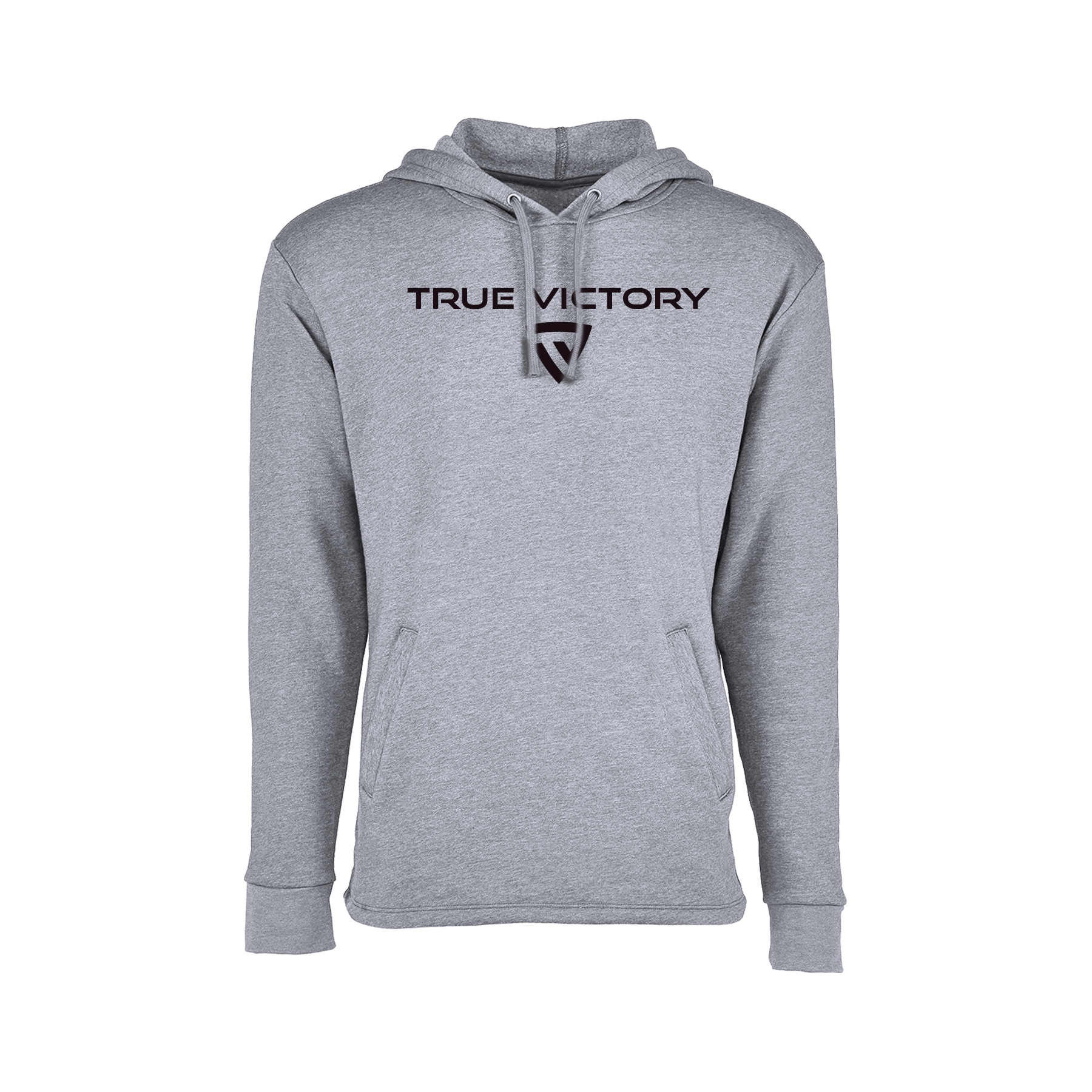 Victorious Dark Heather Gray Heathered Hoodie