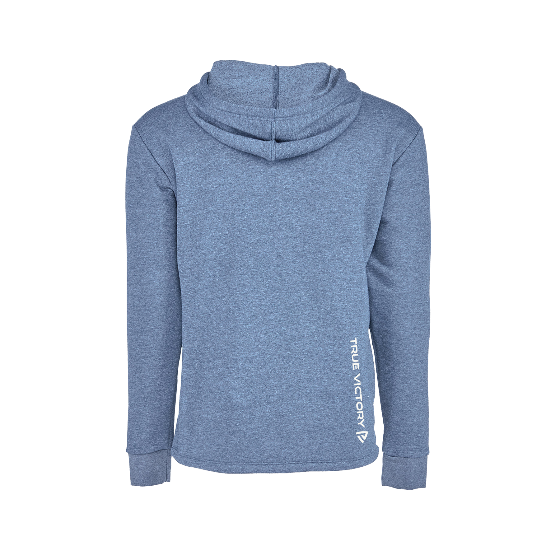 Victorious Bay Blue Heathered Hoodie