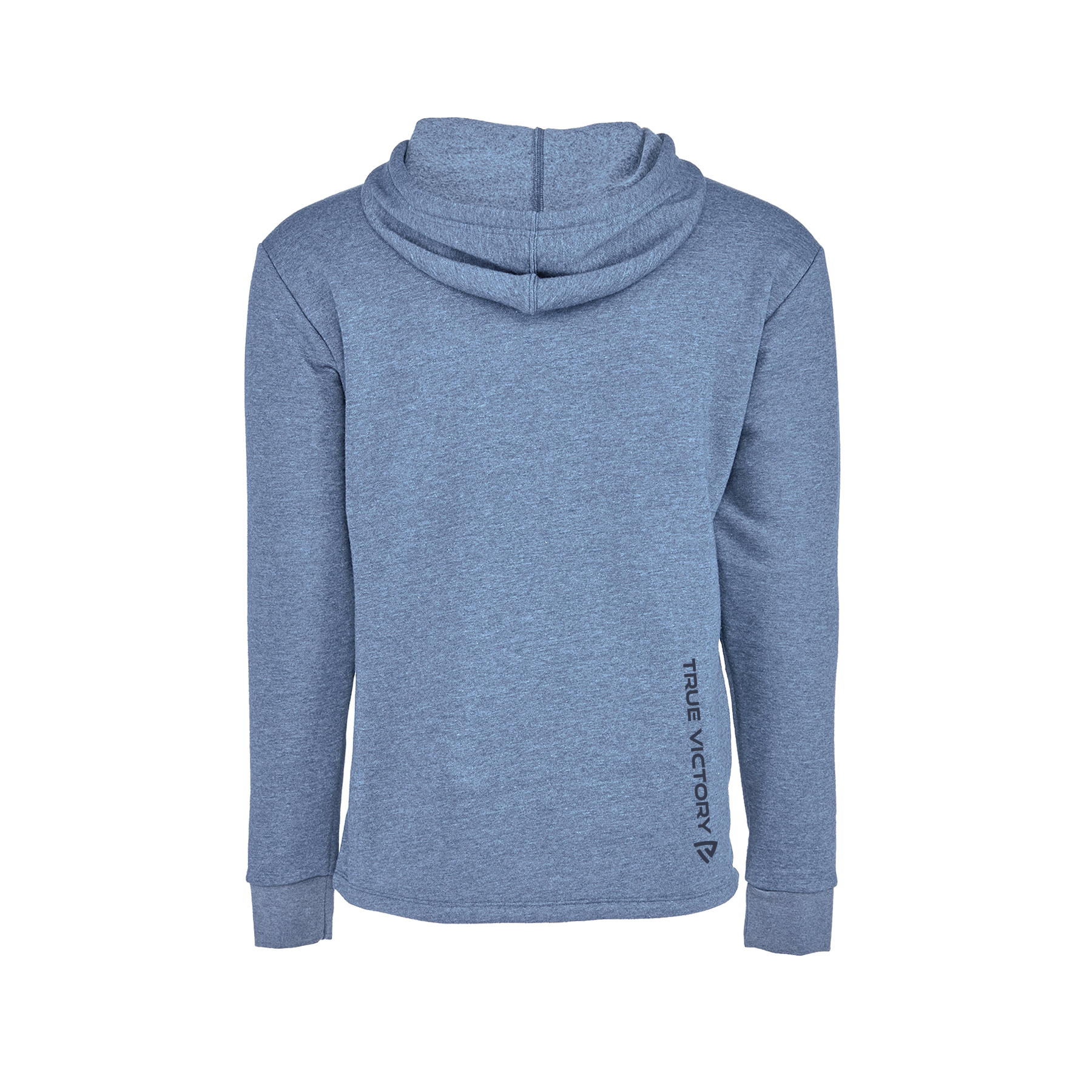 Victorious Bay Blue Heathered Hoodie