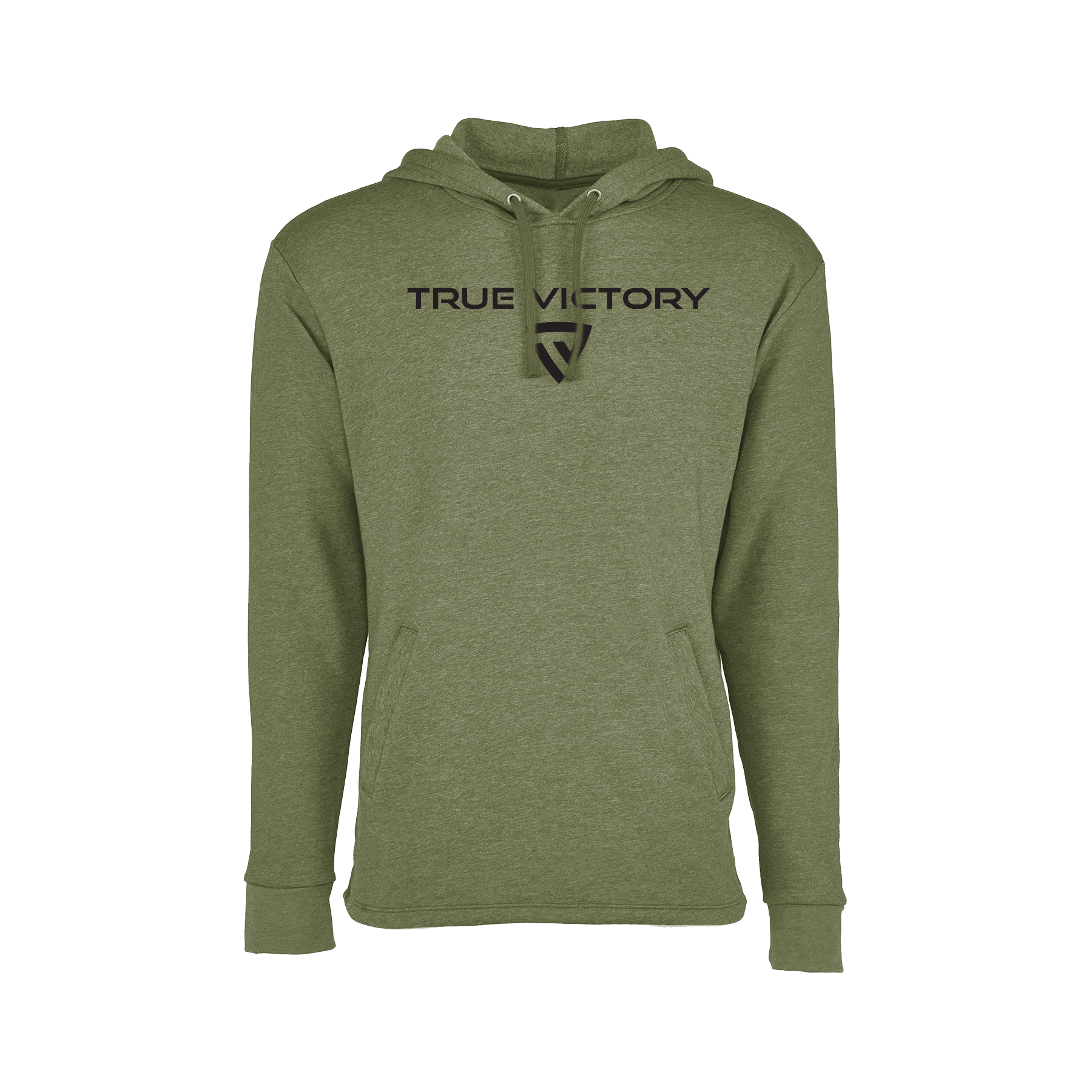 Victorious Military Green Heathered Hoodie