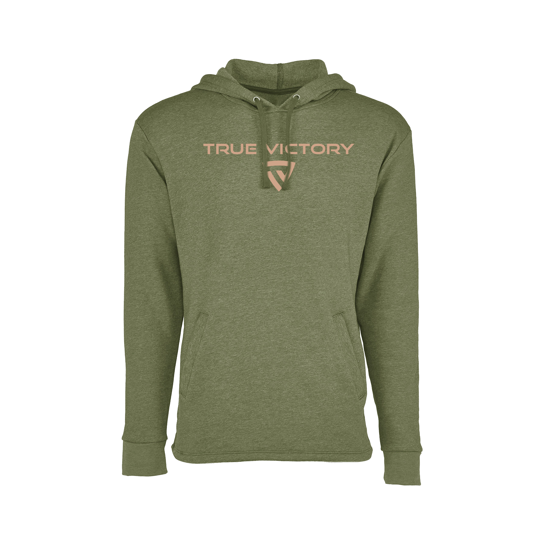 Victorious Military Green Heathered Hoodie