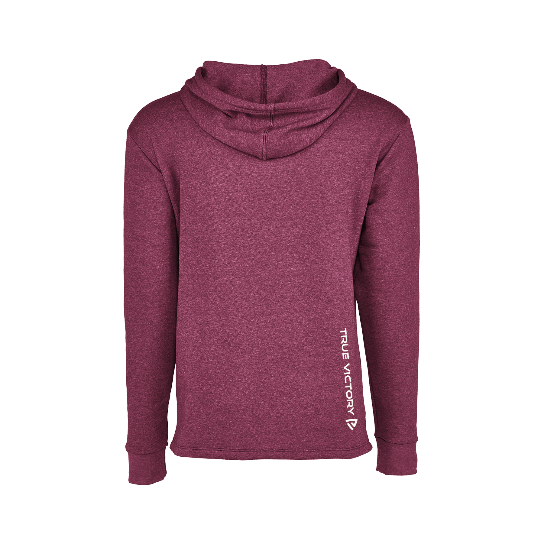 Victorious Maroon Heathered Hoodie