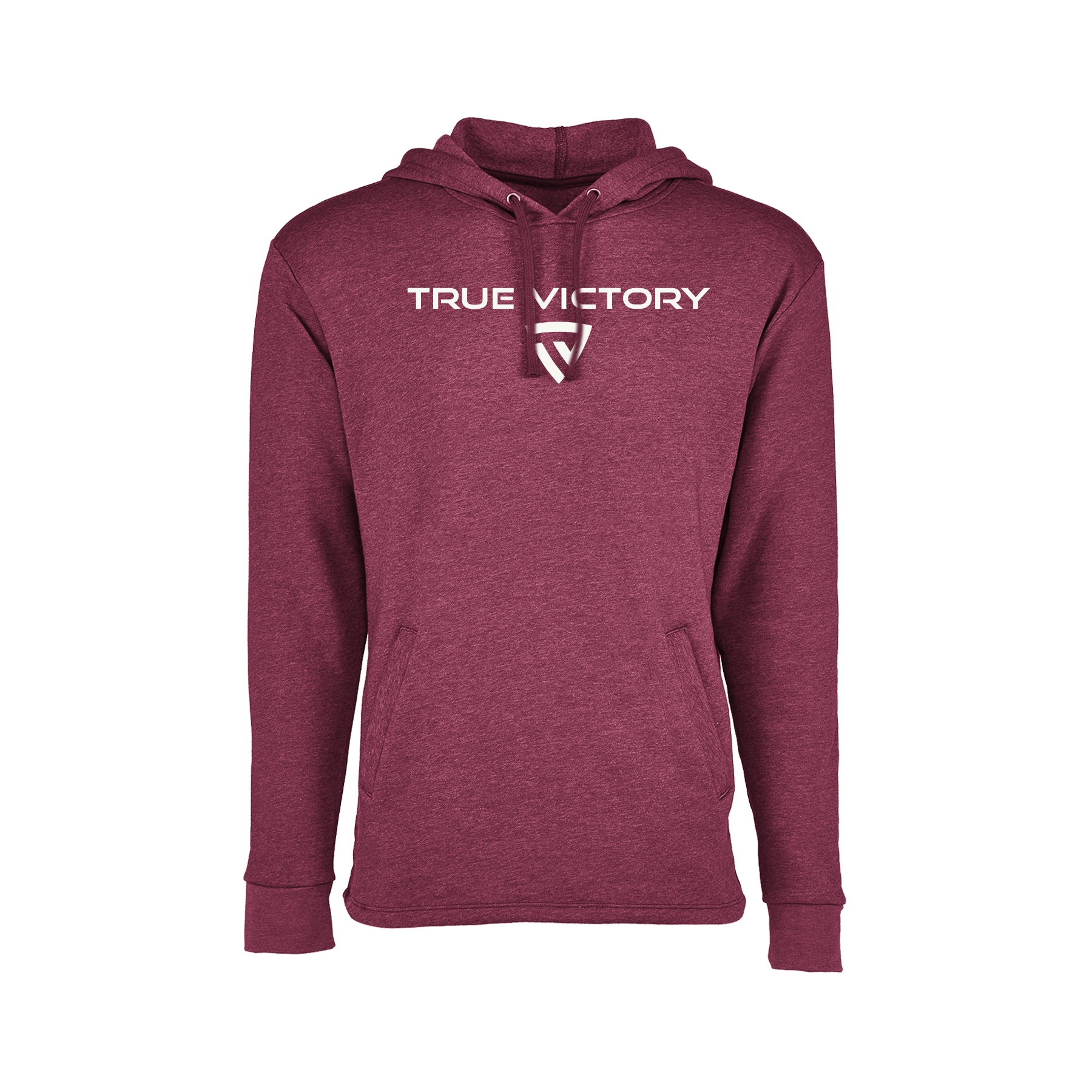 Victorious Maroon Heathered Hoodie