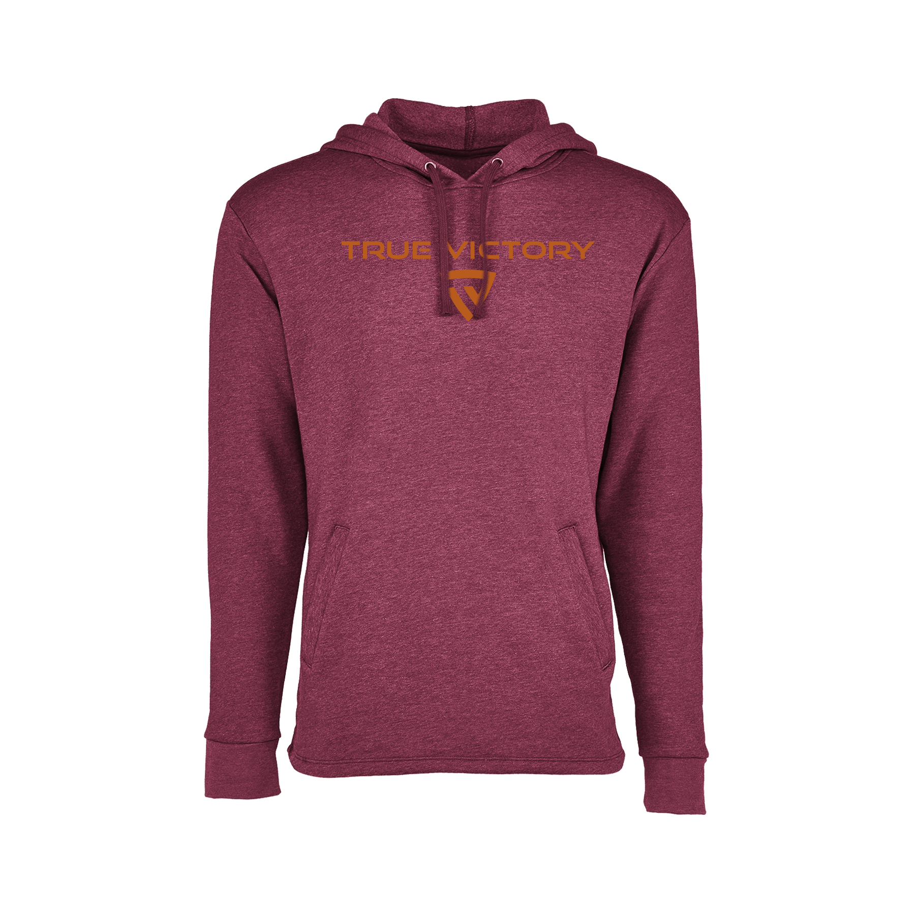 Victorious Maroon Heathered Hoodie