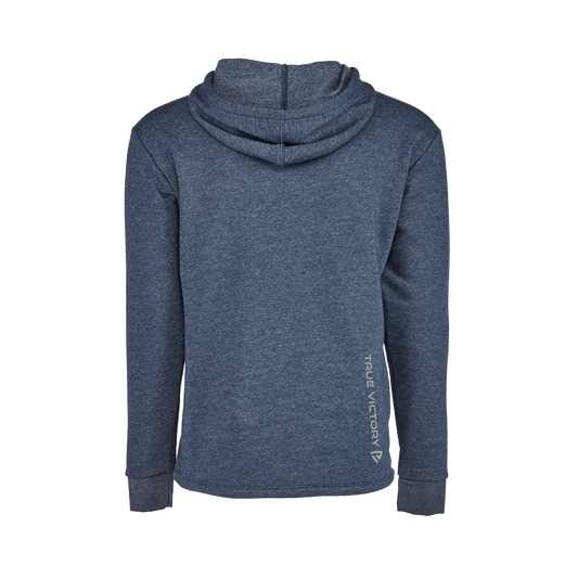 Getcha Some Heathered Navy Hoodie