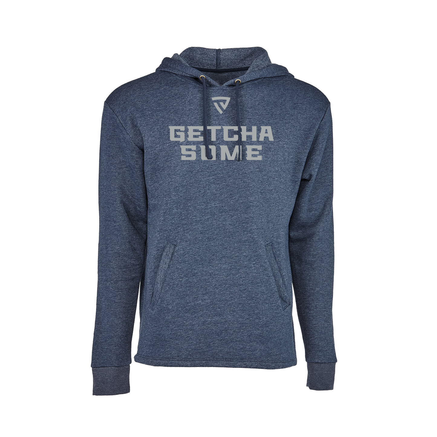 Getcha Some Heathered Navy Hoodie