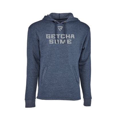 Getcha Some Heathered Navy Hoodie
