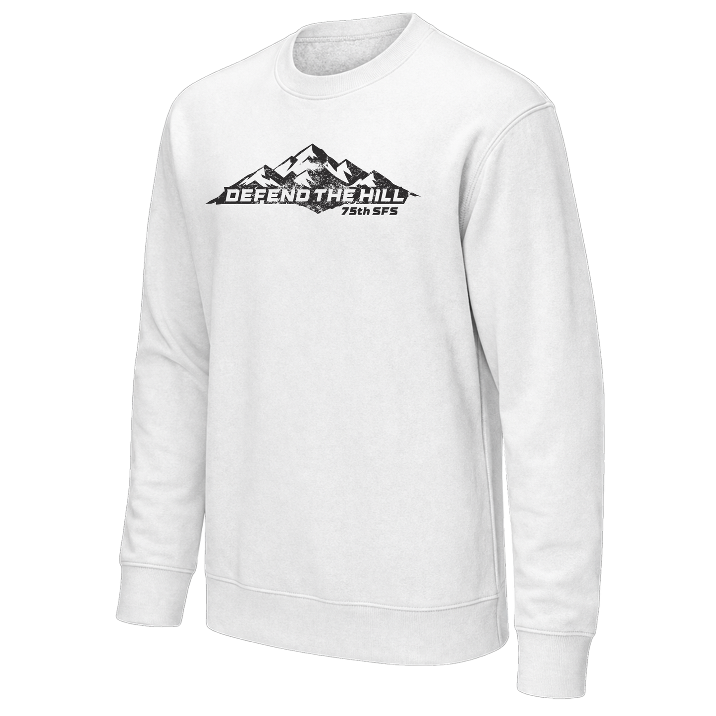 75 SFS White Crewneck Sweatshirt