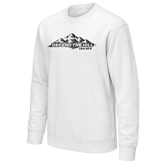 75 SFS White Crewneck Sweatshirt