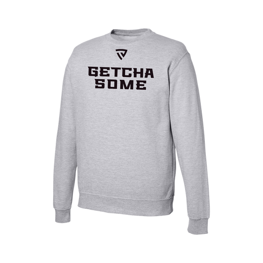 Getcha Some Heather Gray Crewneck Sweatshirt