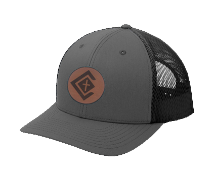Cornerstone Baptist Church Charcoal Trucker Hat