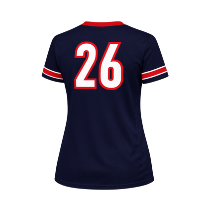 Vibe Navy Jersey Top