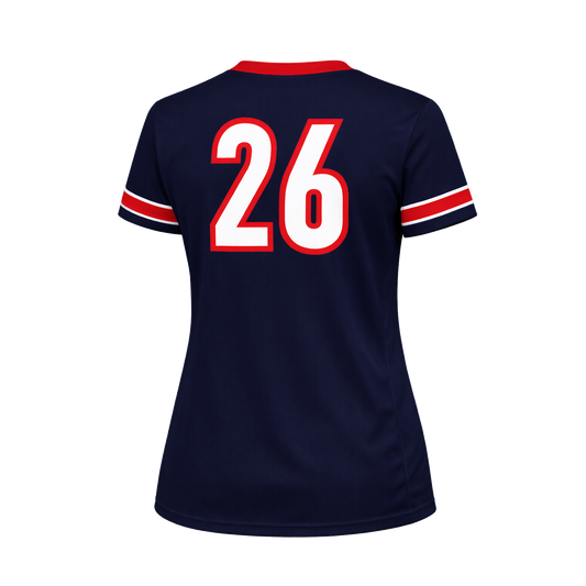 Vibe Softball Navy Uniform Top
